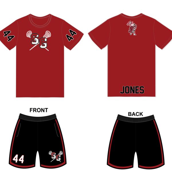 Tartans Lacrosse Crimson Player Pack Thumbnail