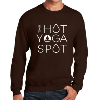 The Hot Yoga Spot - Heavy Blend Crewneck Sweatshirt Thumbnail