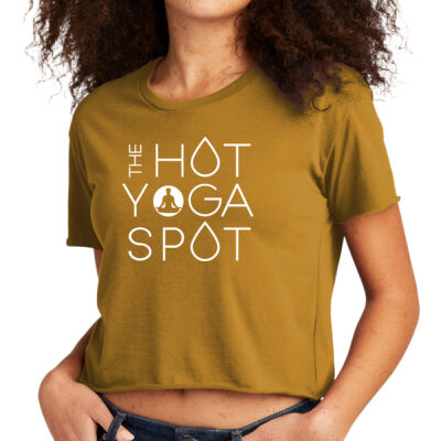 The Hot Yoga Spot - Women's Festival Cali Crop Tee Thumbnail